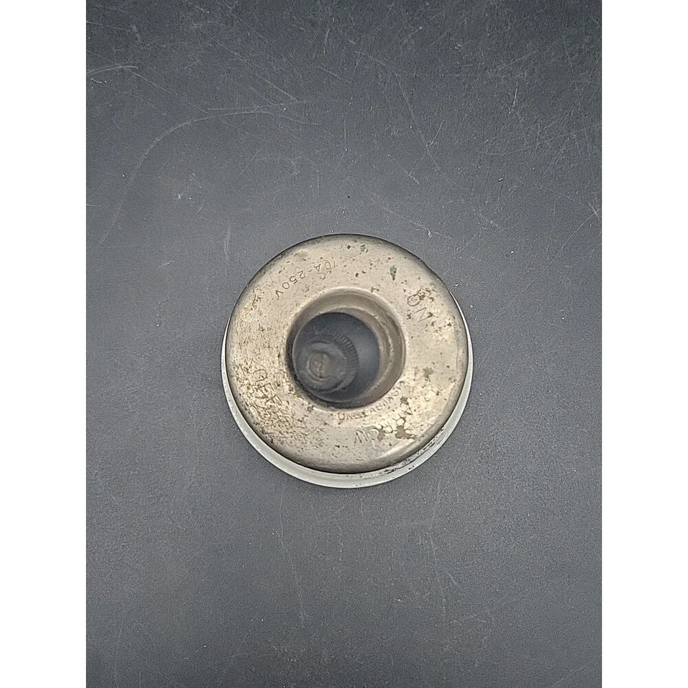 Antique/Vtg 1900's ARROW Porcelain Rotary Electric Switch, ON & OFF Und Lab Insp